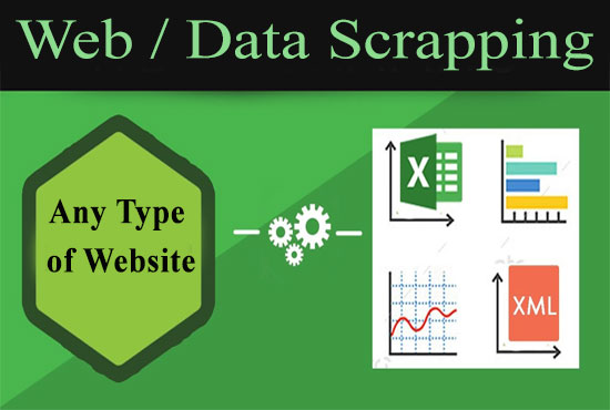 I will do Python Web Scraping, Data Mining, Lead Generation to 10 formats