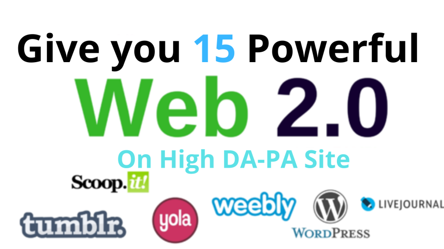 Give you 15 WEB2.0 to boost your Search Engine Rank
