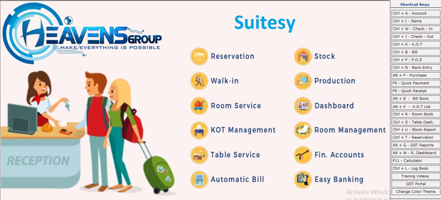 Hotel & Restaurant system with accounting 