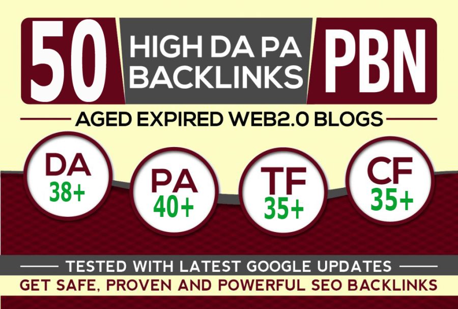 Premium Website Super fast web 2.0 50 pbn unique 50 site
