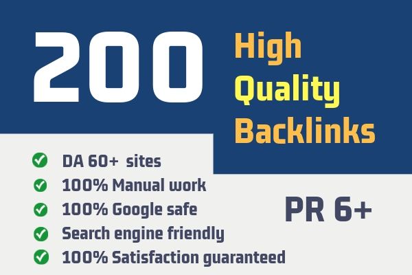 i will 200 unique domain dofollow blogcomment backlinks DA 40 plus low spam scorre