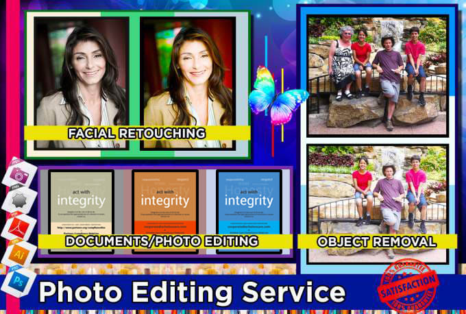 I will do any photoshop edit and retouching within 2 hours