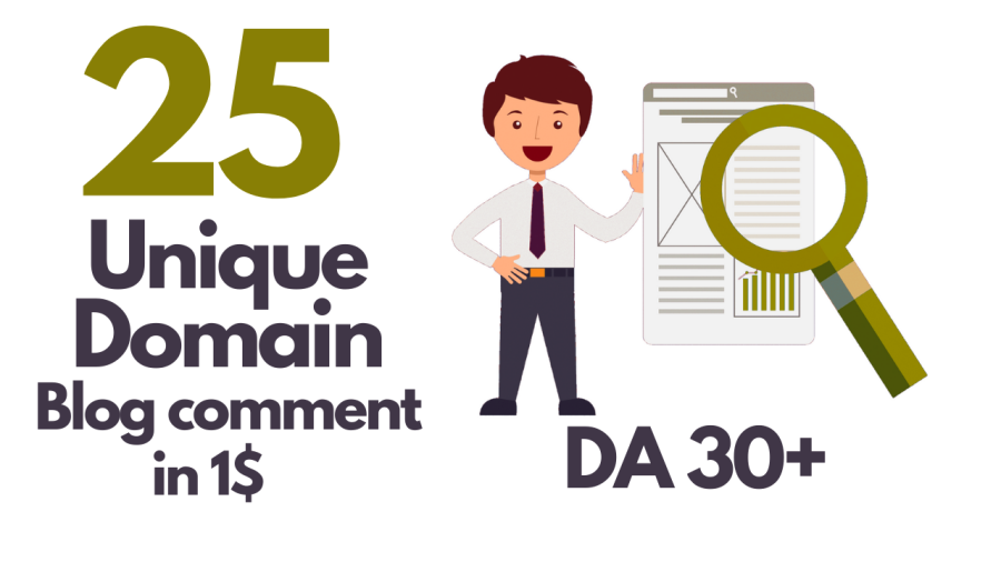 Create Best manually25 unique domain high authority dofollow comments