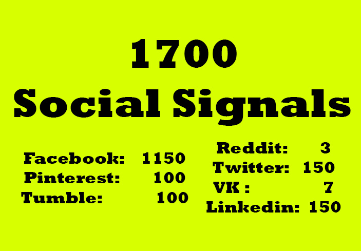 Real SEO Social Signals from top PR sites 