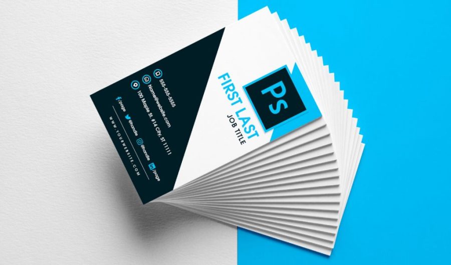 Horizontal and Vertical Business Card Desingn