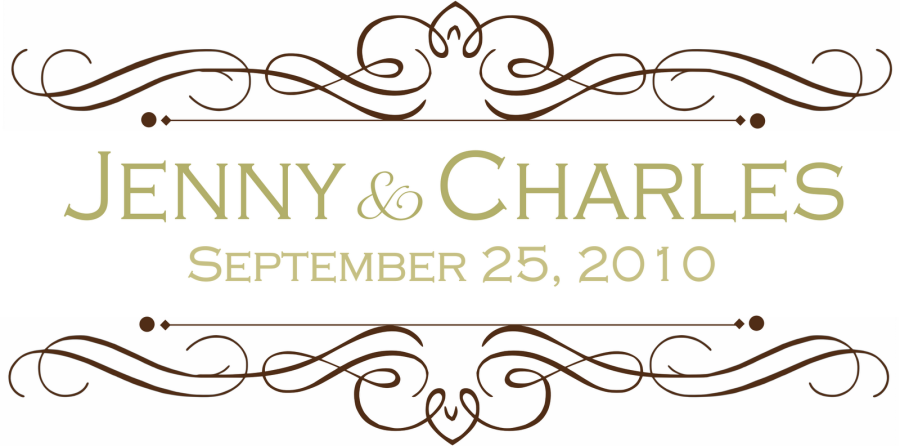 Design luxury wedding monograms