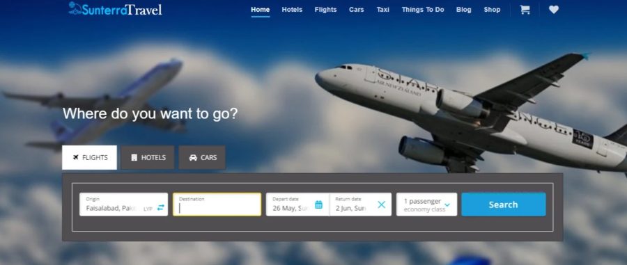 I will create premium travel affiliate website for passive income