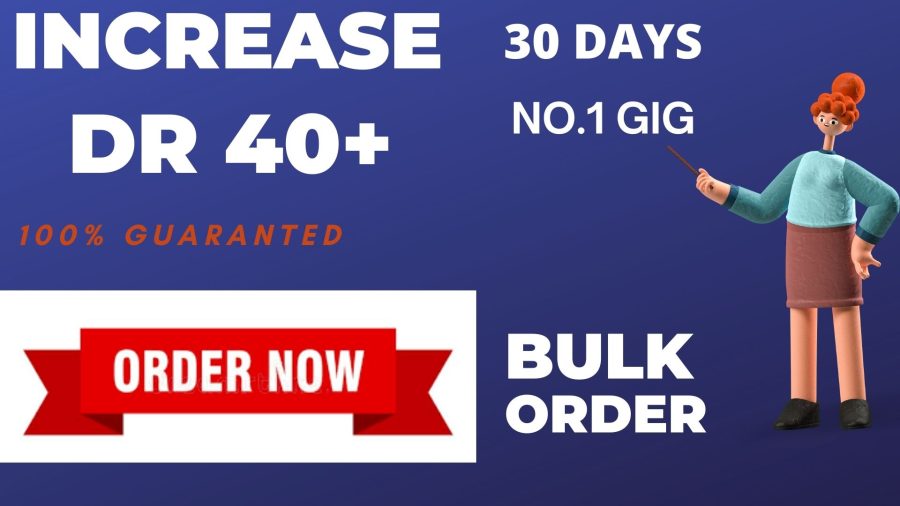 increase domain rating ahref DR 40 plus	