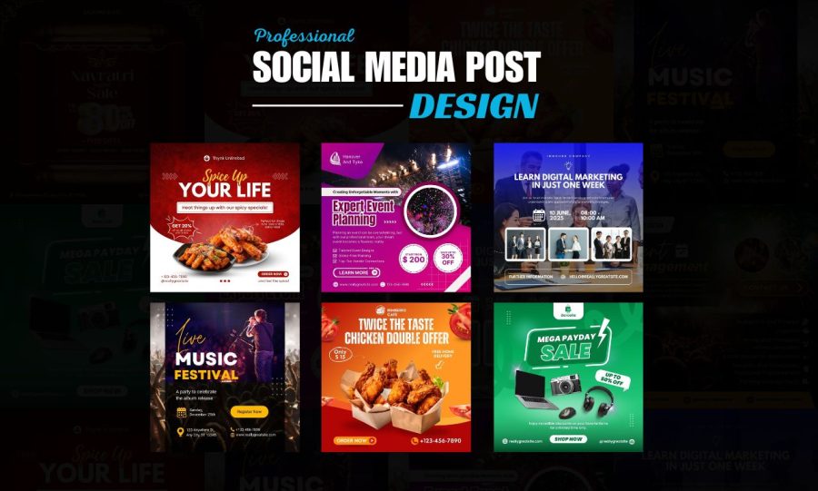 I wll create attractive social media posts and advertising