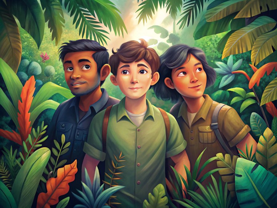 I will create awesome children book illustrations for book cover