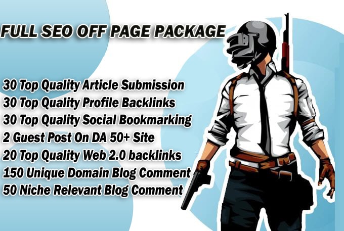  I Will Provide Full SEO Package For Google Top Ranking