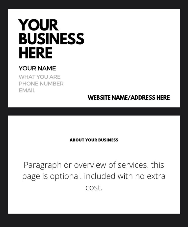 BUSINESS CARDS by BusinessX (NO WATERMARKS)