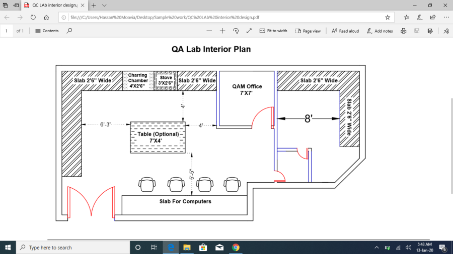 I will design architecture and interior plan of your home or office