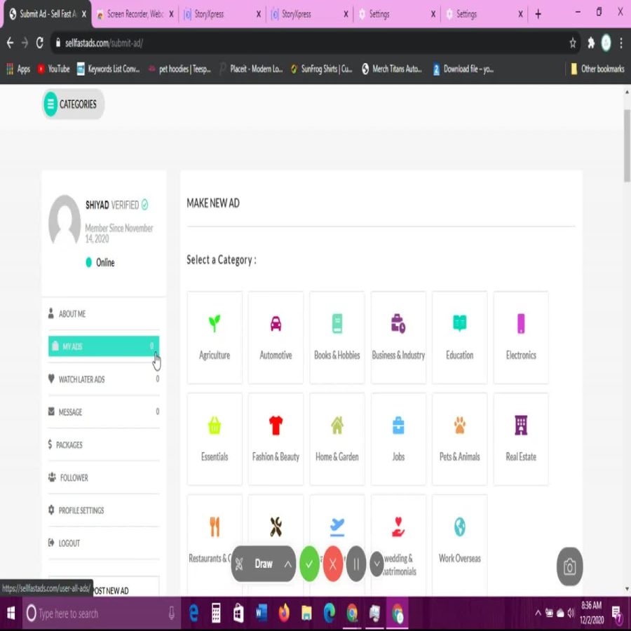 I will setup classified or add listing WordPress site for you