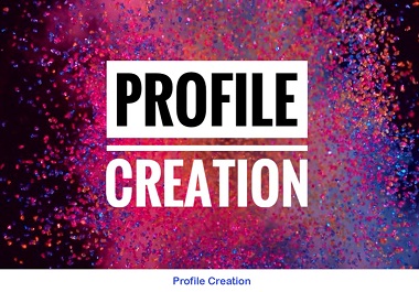 I will do 300 setup social profiles for profile Creation backlinks