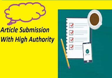 Provide 30 Article Submission Backlinks With High Quality DA,PA