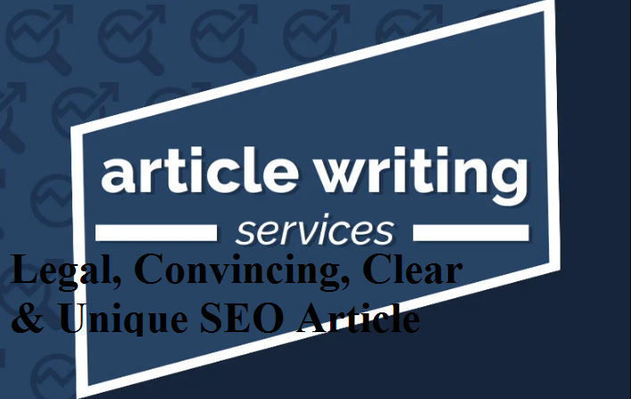 I will write Unique & Convincing Clear SEO article upto 500 words