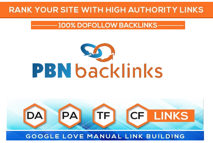Permanent 3 High DA PA TF CF DR PR Homepage Dofollow PBN Backlinks