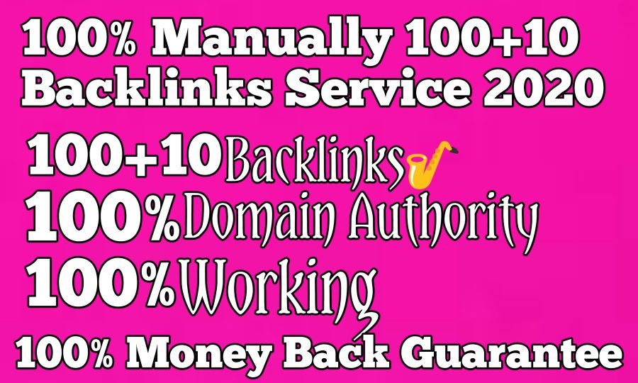 I Will Do 100+10 HQ Backlinks from High DA/PA 60+ Domains