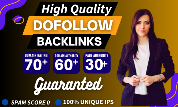 650 Unique & Profitable High Authority SEO Dofollow Mix Profile Backlinks Moz DA 70+ Manual Links 