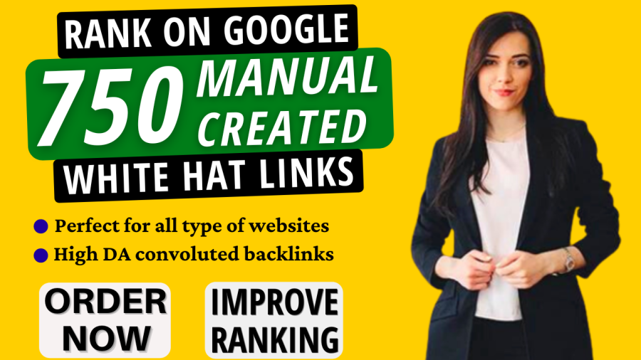 I will Rank on Google with Manually Created White hat SEO Dofollow backlinks Web 2.0, PBN Edu, Web 2