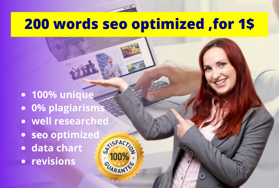  do SEO article writing, blog writing and website content 