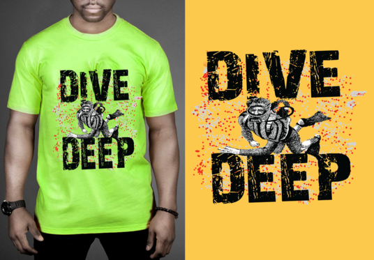 I will create a custom and typography tshirts designs for you in just 5 hours