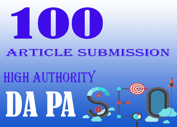 I will manually Create 100 Contextual Backlinks DA 40+to 90+ 