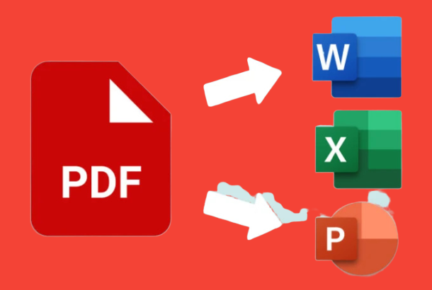 I will do convert document, PDF to word, handwritten text