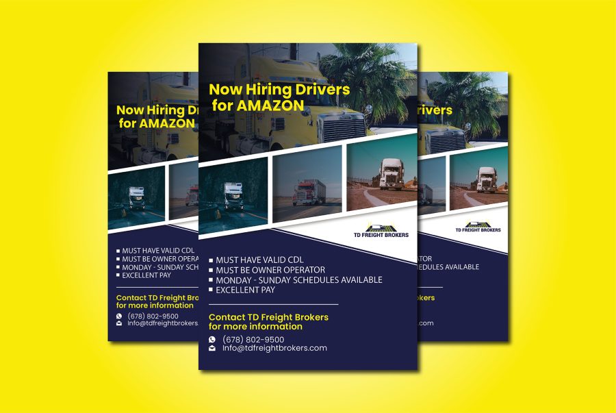 I will create an amazing flyer for you