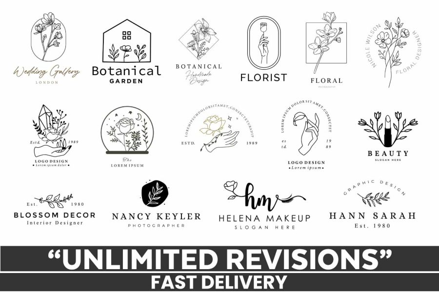 I will design high quality hand drawn logo