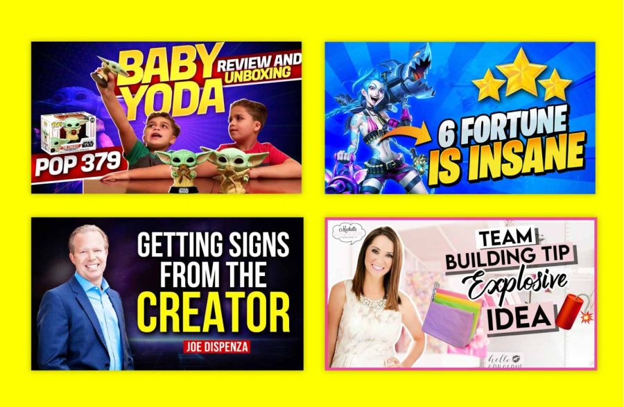 I will design eye catchy YouTube thumbnail