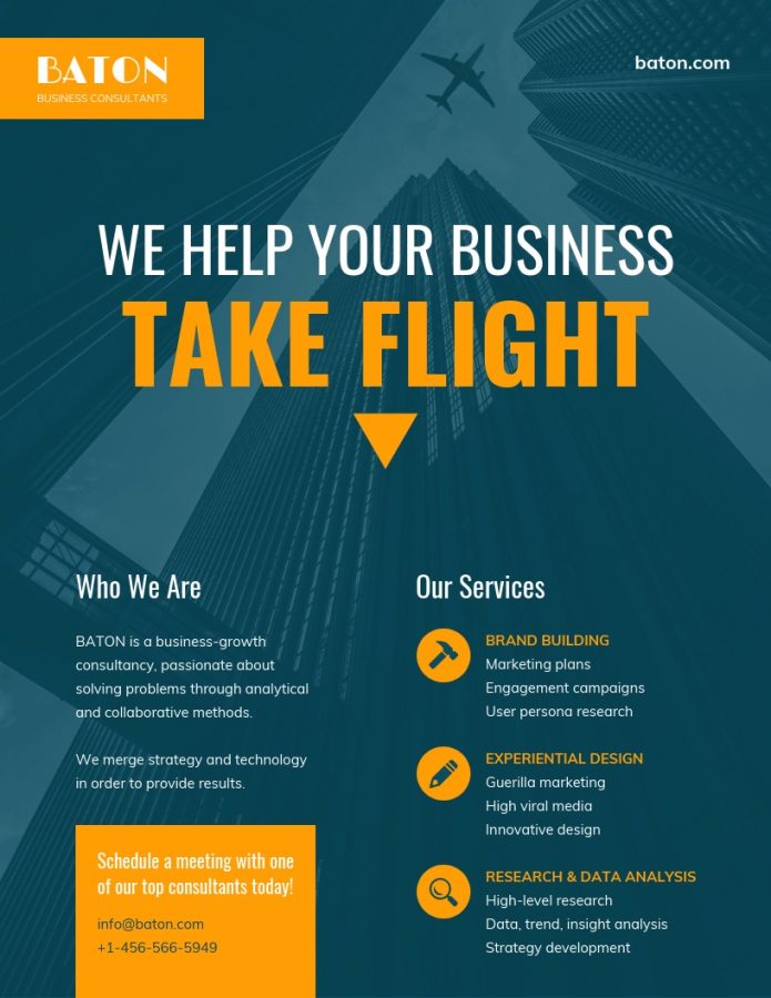 i design poster, flyer, brochure or pamphlet for your business