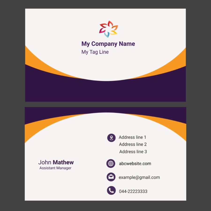  Business card outstanding design