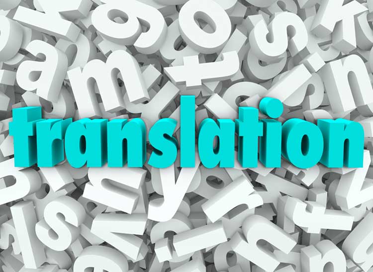 translate from french, Spanish or russian to english or vise versa