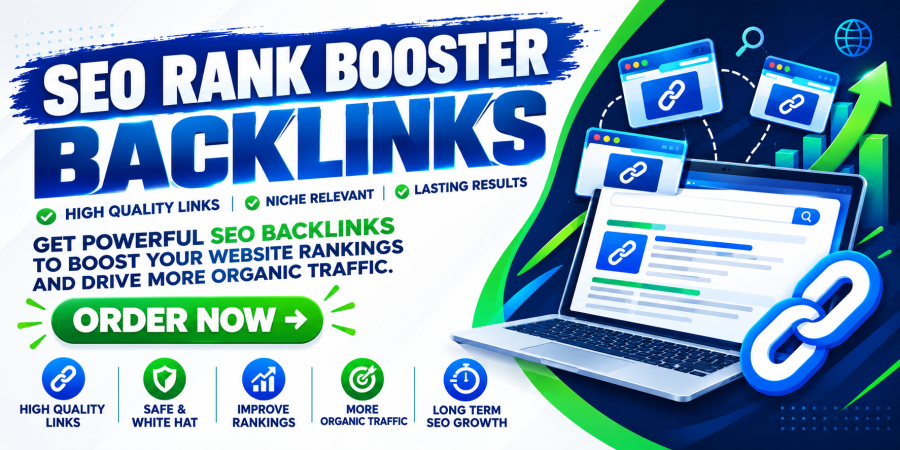 100 SEO Rank Booster Backlinks - High DA 100 Sites for Better Rankings
