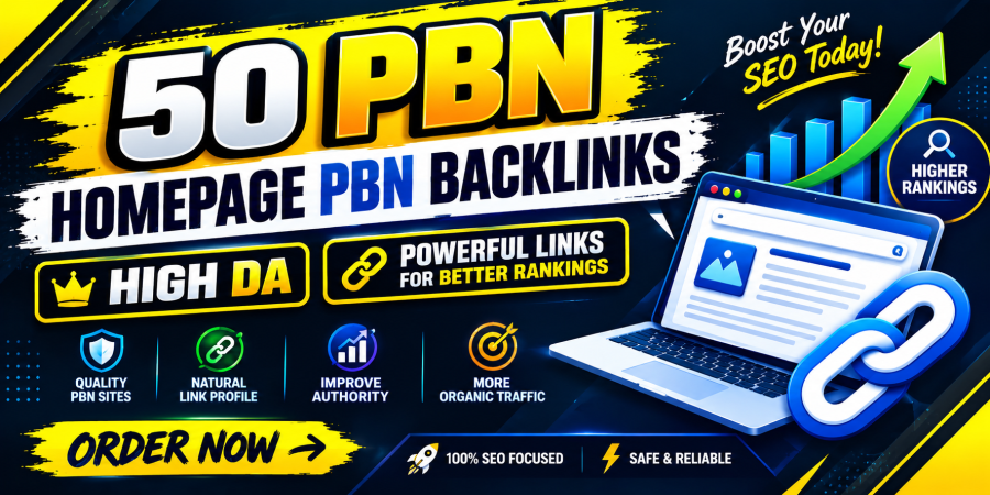 50 Powerful PBN Backlinks - High DA Dofollow Domains for SEO Growth
