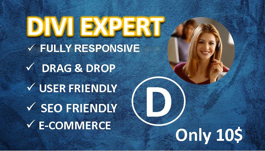 I will create wordpress Website with divi theme