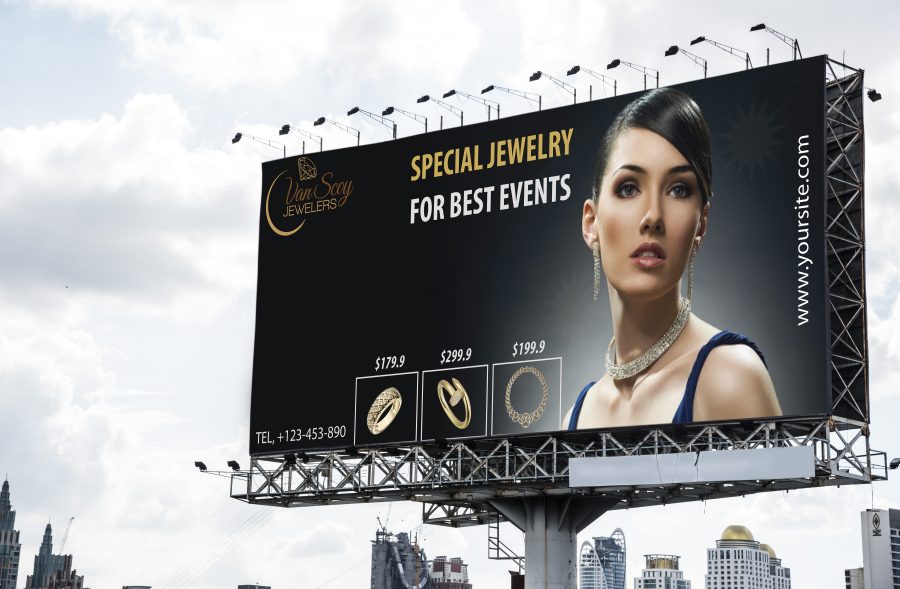 I will design a billboard, roller banner, yard sign, outdoor ads