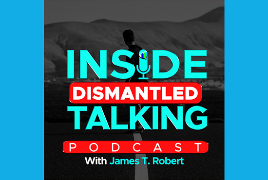 I will design typographic podcast cover art