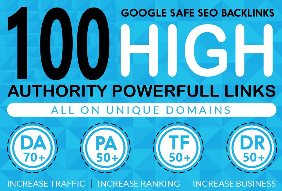 LIMITED TIME OFFER DR50+ 100 High Authority Web 2.0 Dofollow Backlink to rank your site