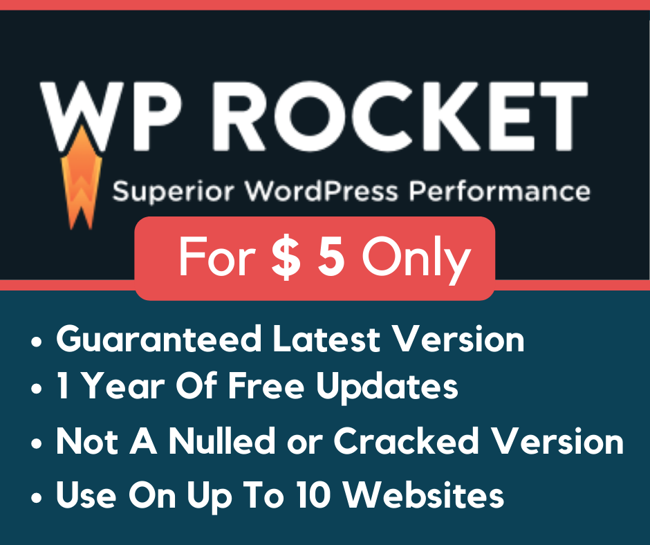 WP Rocket Caching Plugin For WordPress | Money Back Guarantee