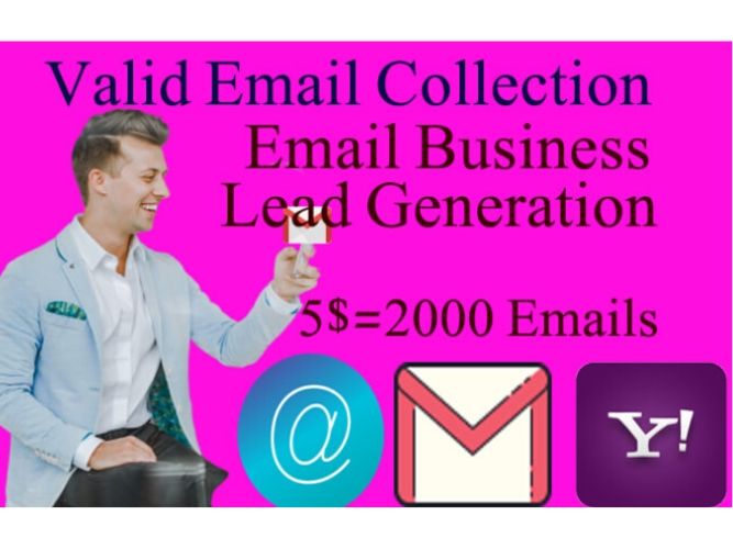 I will collect 2000 targeted, place niche base email using LinkedIn sales navigator