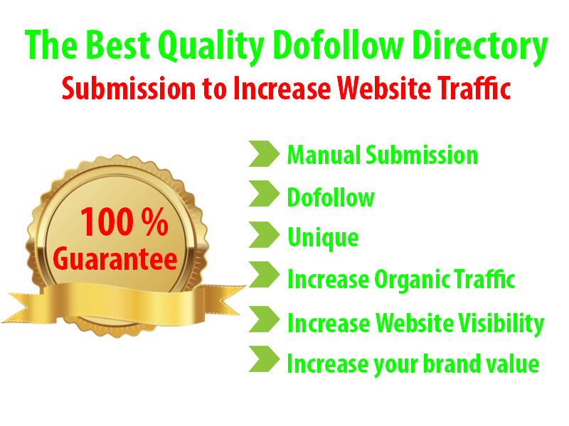 I Will Provide 111 Dofollow High Quality Unique Directory Submission Backlinks for Website