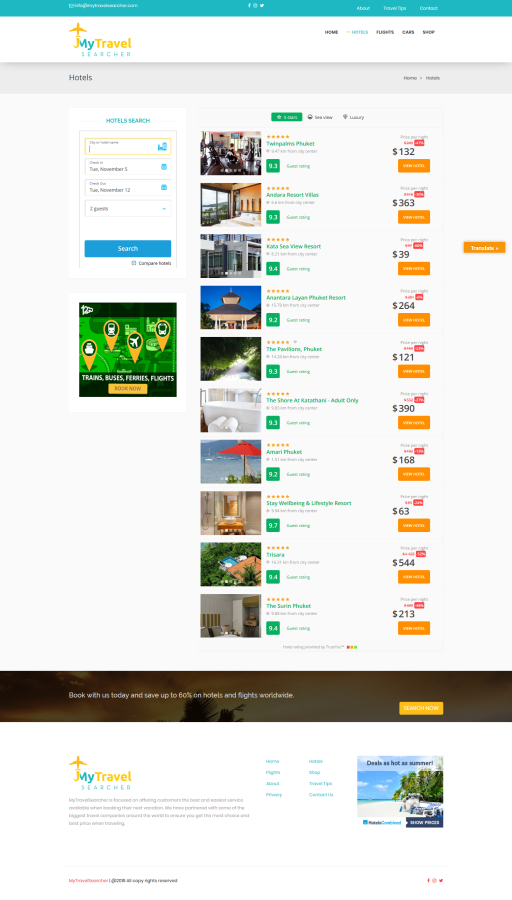 I will Create a Fully Automated Travel Website for Passive Income