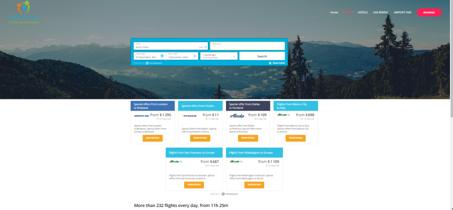 I will make automated Travel Affiliate Website