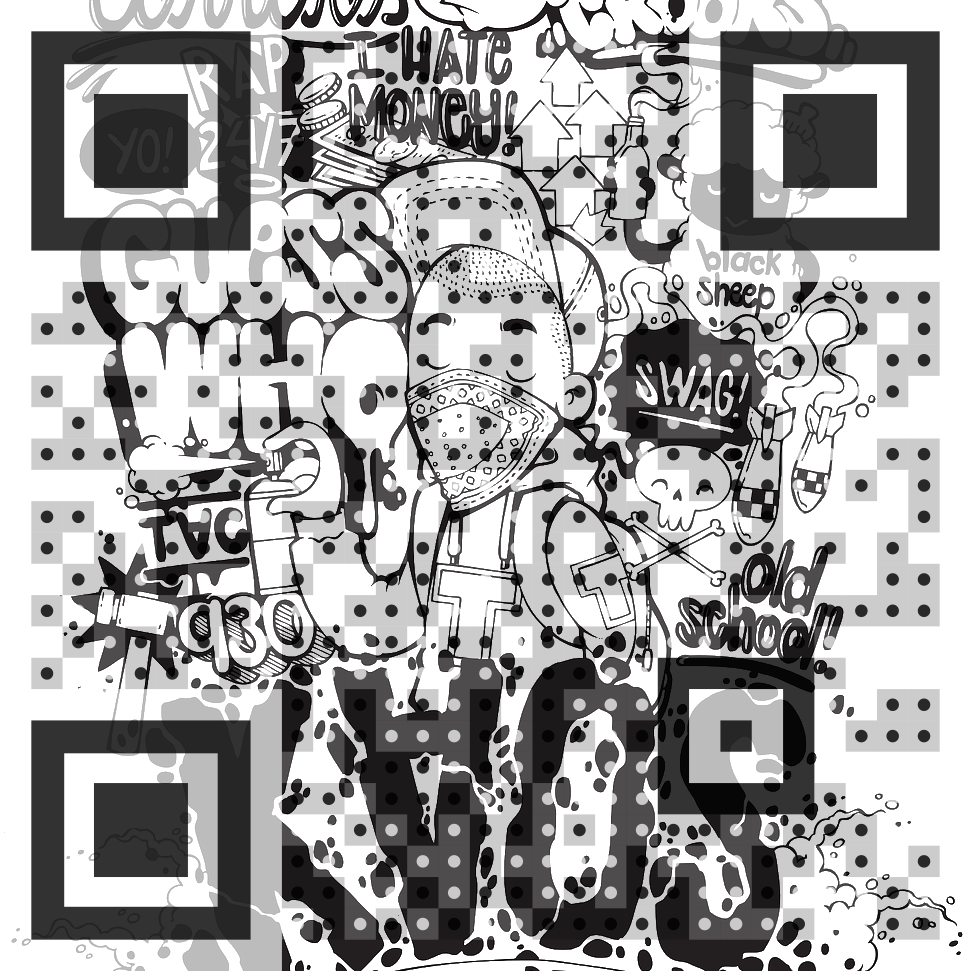 I will create eye catching colorful QR codes/BAR codes 