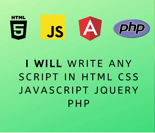 I will fix any error in html, css, javascript, jquery, php