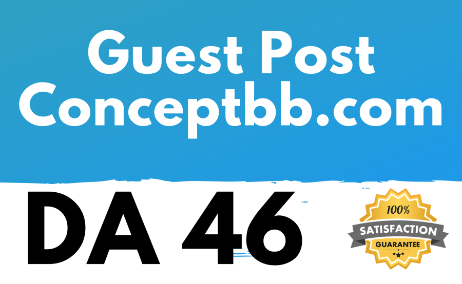 I will give you Guest Post on Conceptbb.com DA 46