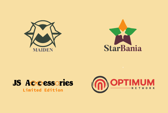 I will do professional modern mascot minimalist business logo design with 3D & branding